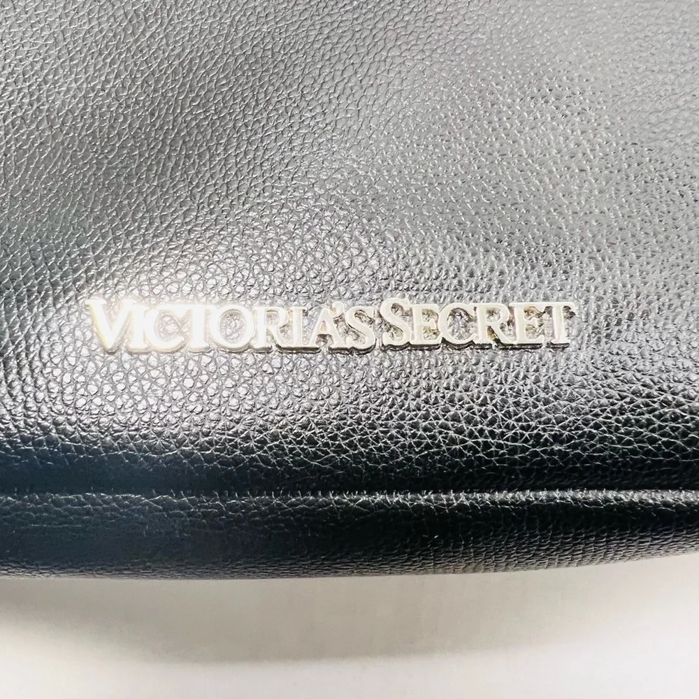 Victoria’s Secret Fringe black cowgirl bucket drawstring backpack bag